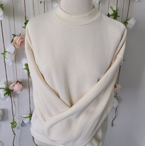 Cream sweater